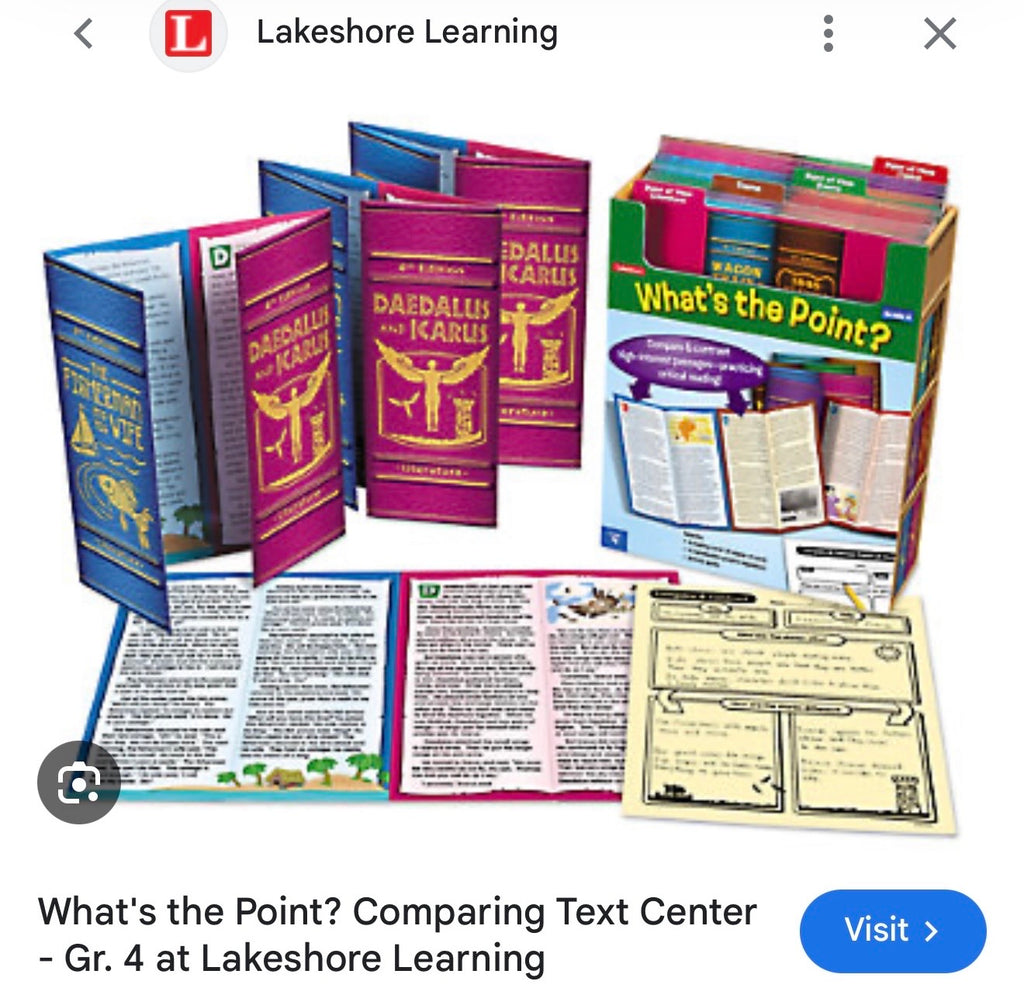 Lakeshore Learning - What’s The Point Bundle for 2nd, 3rd, and 4th grades