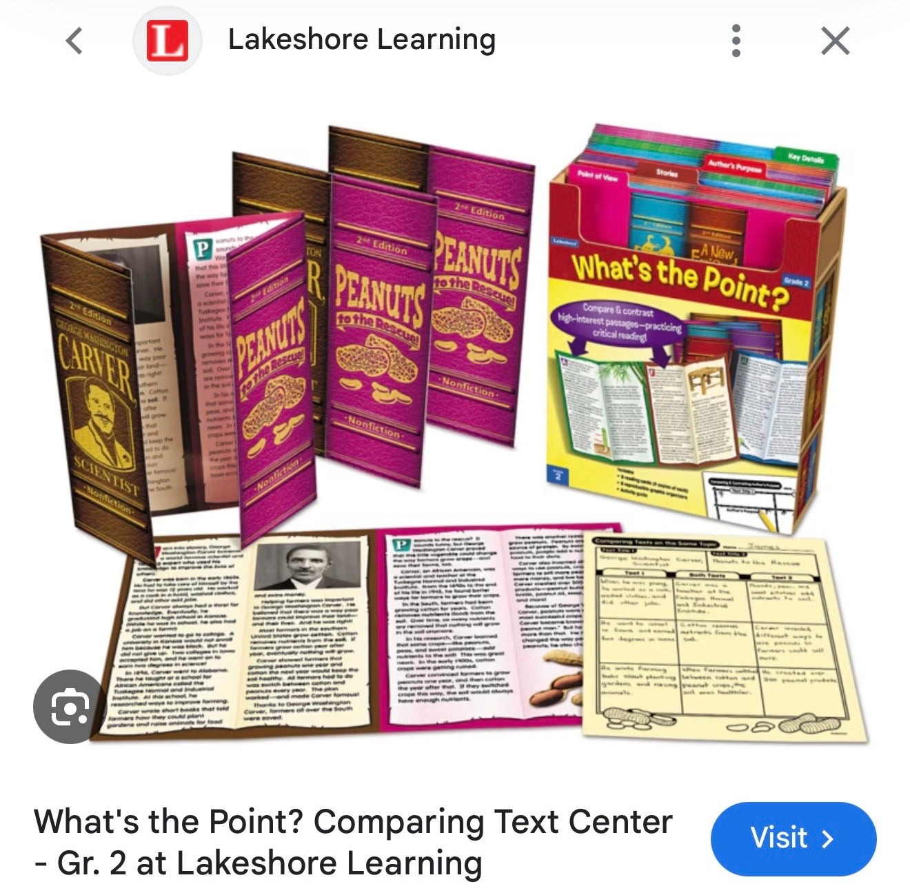 Lakeshore Learning - What’s The Point Bundle for 2nd, 3rd, and 4th grades