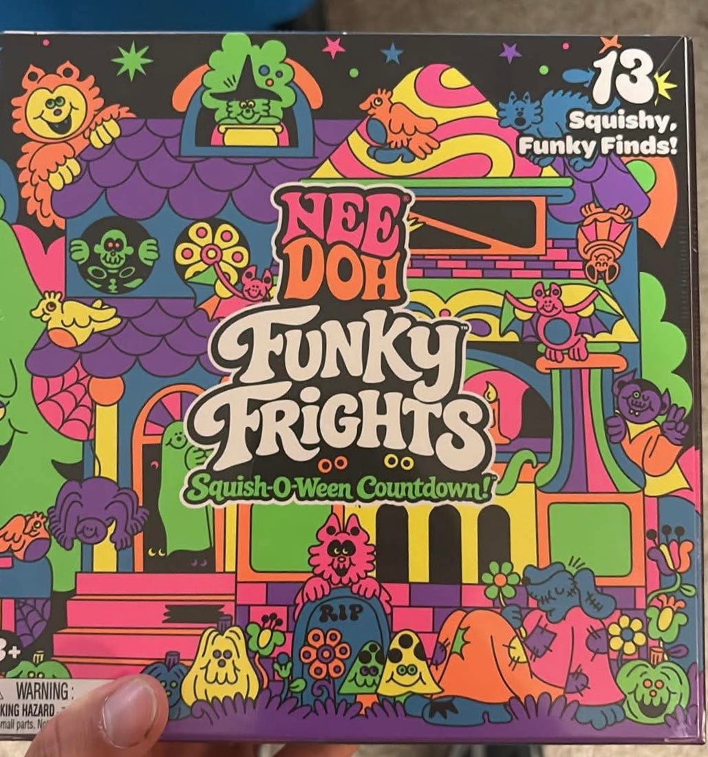 Needoh Freaky Frights - Squish-Oween Countdown Advent Calendar - Rare
