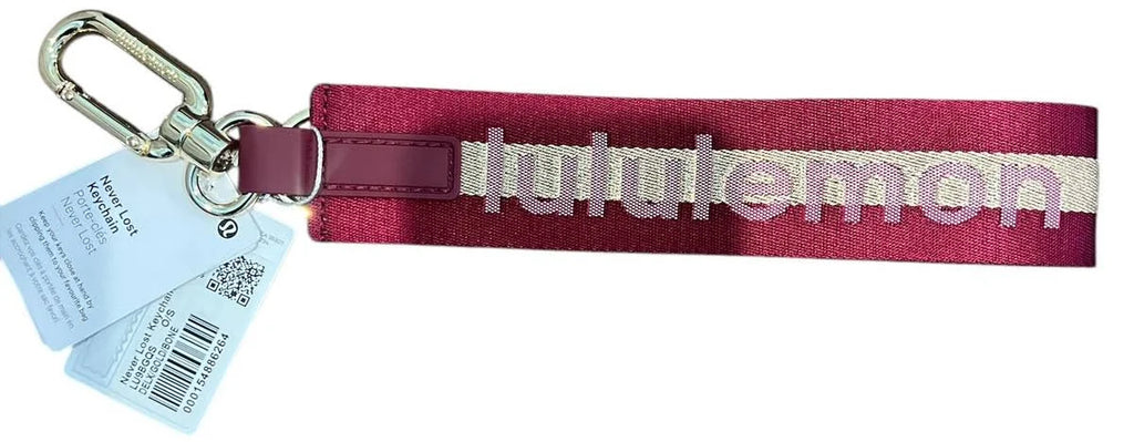NWT Lululemon Never Lost Keychain - Discontinued Colors