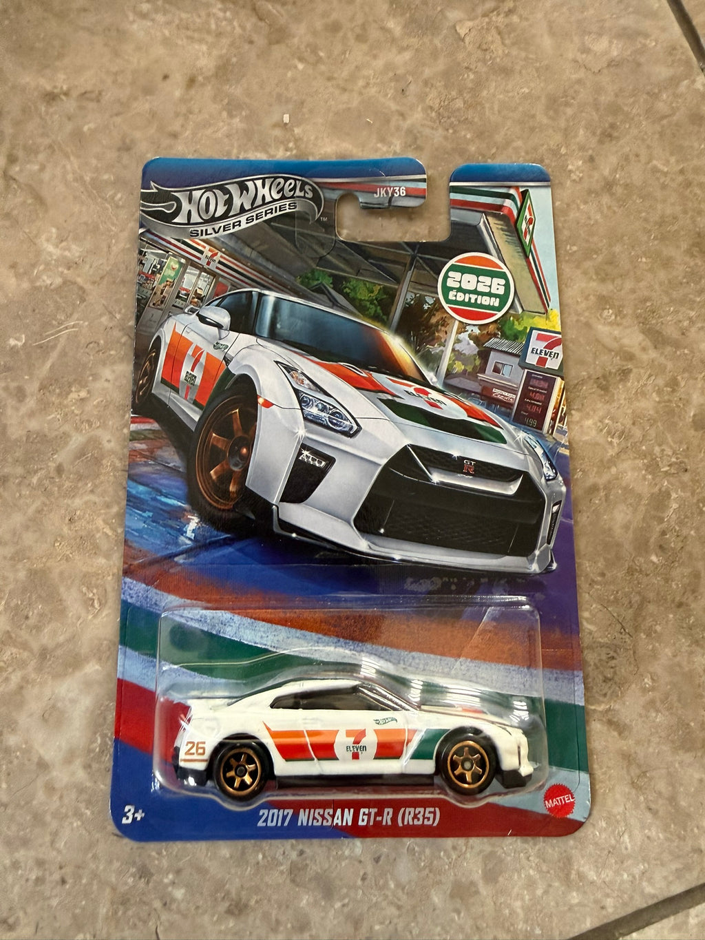 2026 Hot Wheels Nissan GT-R Silver Series 7-11 Exclusive release