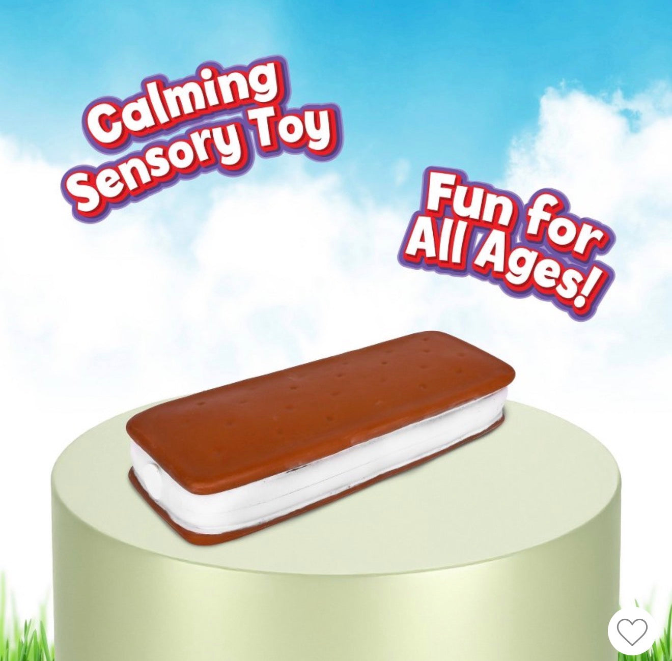 Squeeezy | Ice Cream Sandwich | Anxiety Relief | Squeezeable