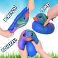 Squeeezy | Duck | Anxiety Relief | Squeezeable | Tie Dye Colors