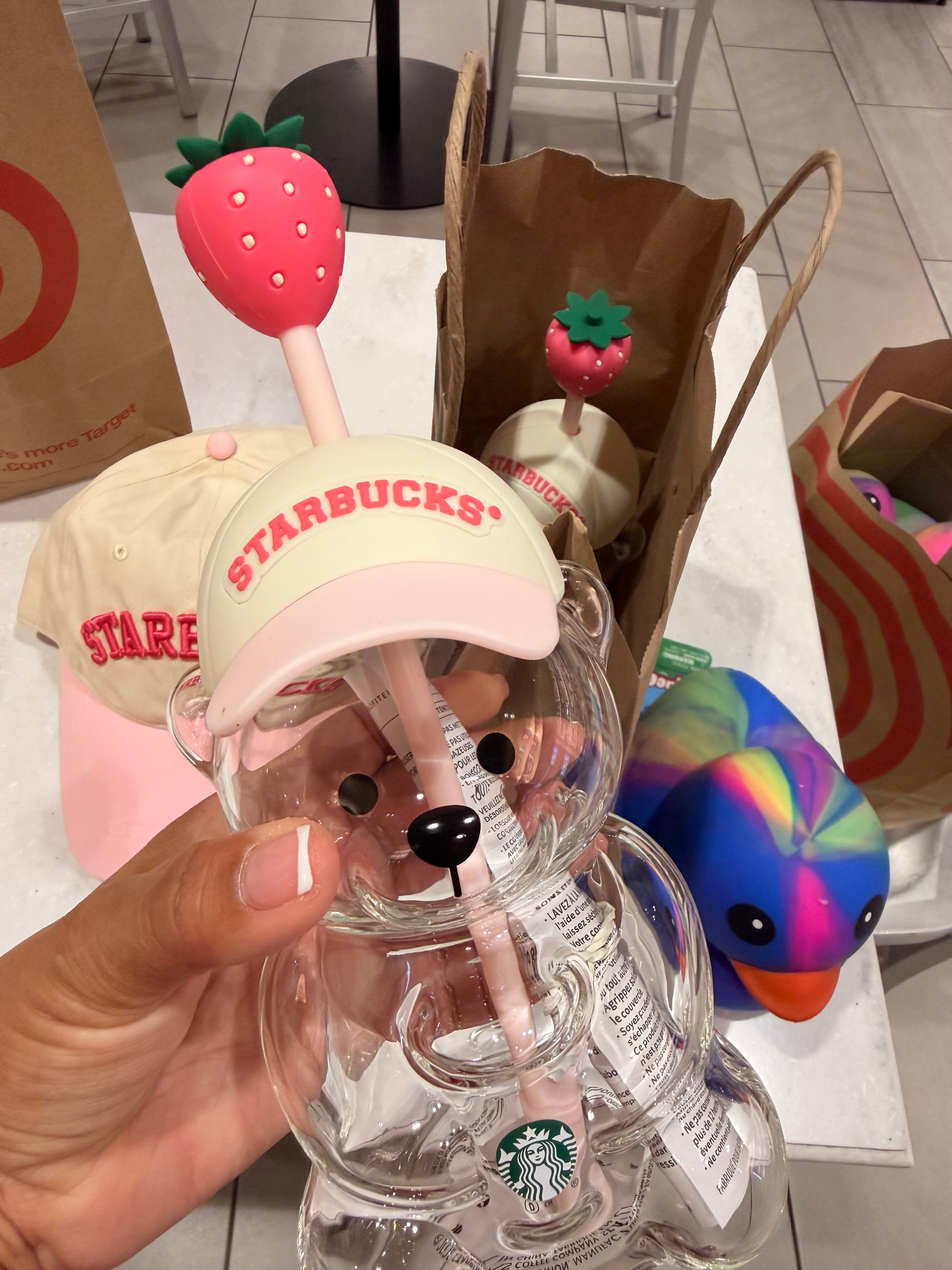 Glass Bearista™ Cold  Cup - Pink Edition