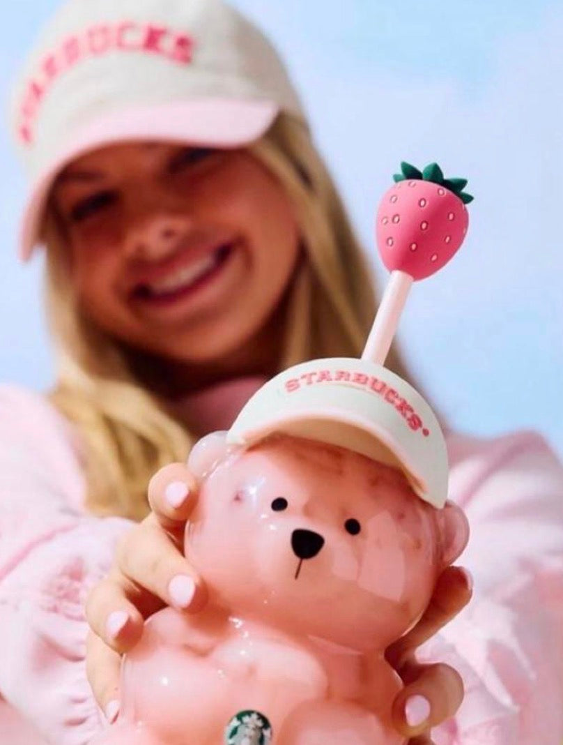 Glass Bearista™ Cold  Cup - Pink Edition