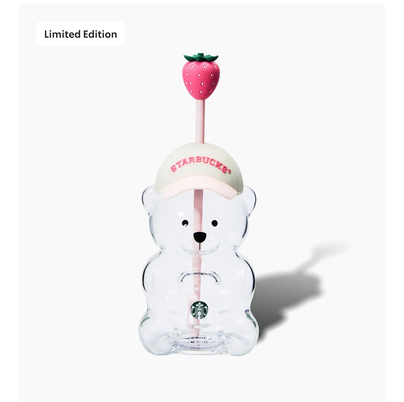Glass Bearista™ Cold  Cup - Pink Edition