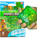 Minecraft SLIMYGLOOP® Gelli Gels Creeper or Enderman Glitter Squishy Sensory Toy, Squeeze Stress Toy for Kids & Teens, Satisfying Sugar Squish Fidget