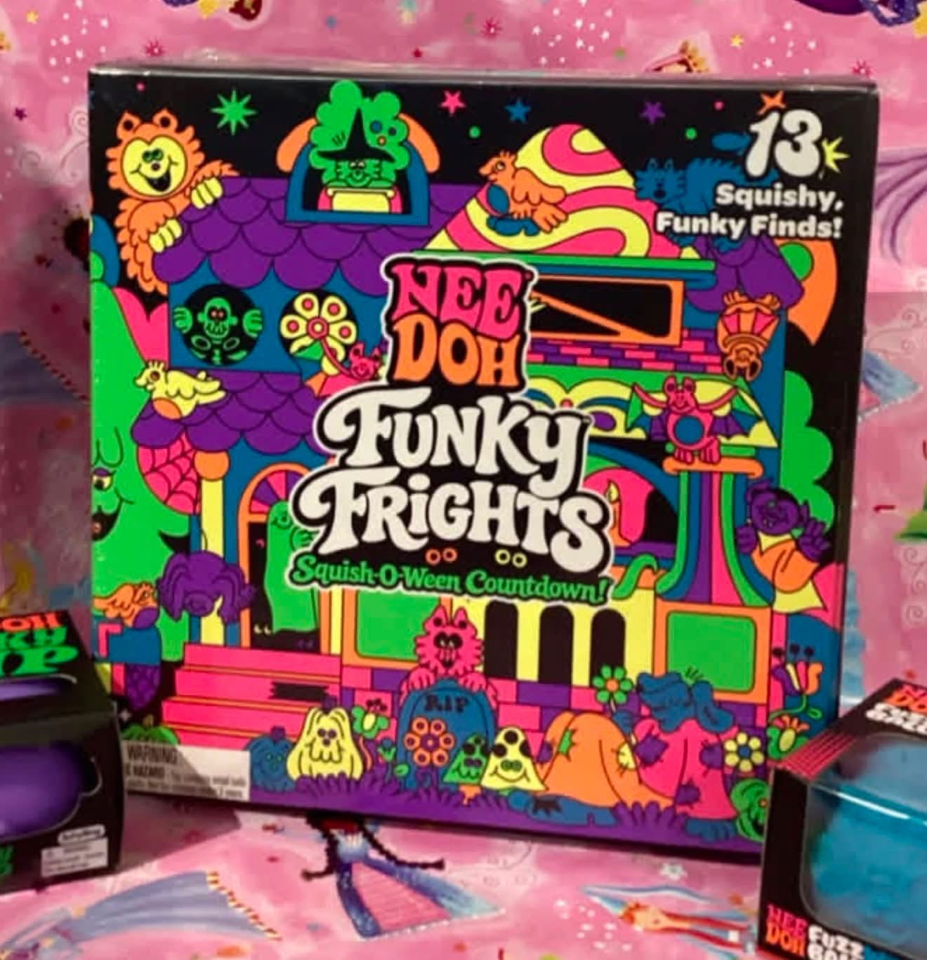 Needoh Freaky Frights - Squish-Oween Countdown Advent Calendar - Rare