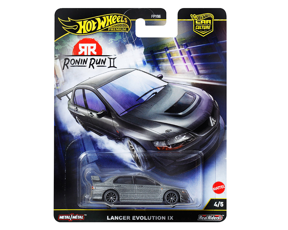 Hot Wheels 2025 Ronin Run II - Mitsubishi Lancer Evolution IX