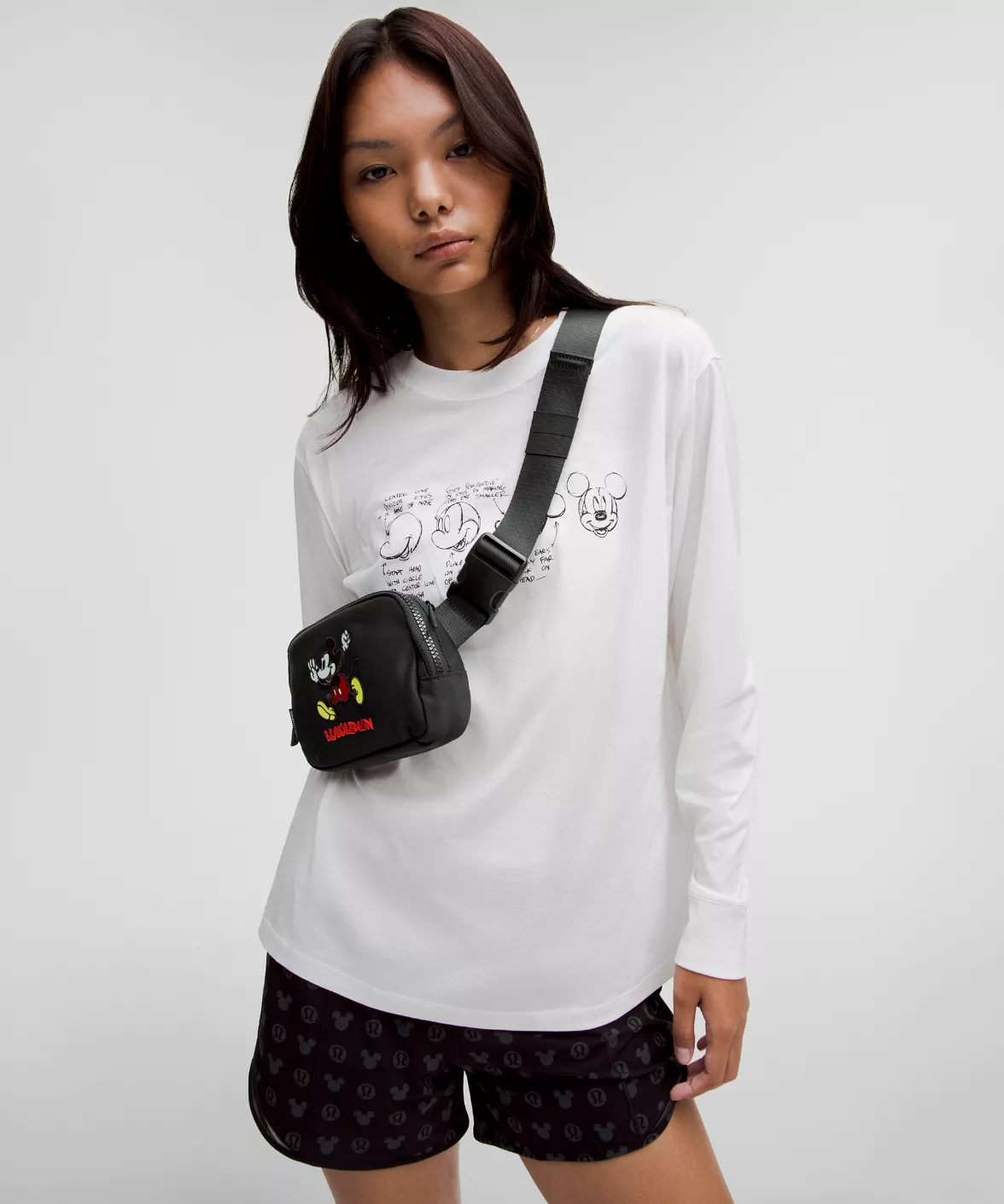 Disney x lululemon Everywhere Belt Bag 1L Mickey in Motion Graphic