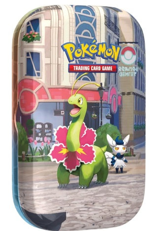 Pokémon -Pokemon TCG: Lumiose City Mini Tin Meganium/Meowstic Sealed