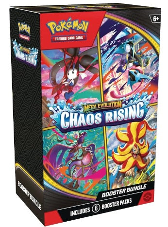 Pokémon TCG: Mega Evolution—Chaos Rising Booster Bundle Sealed