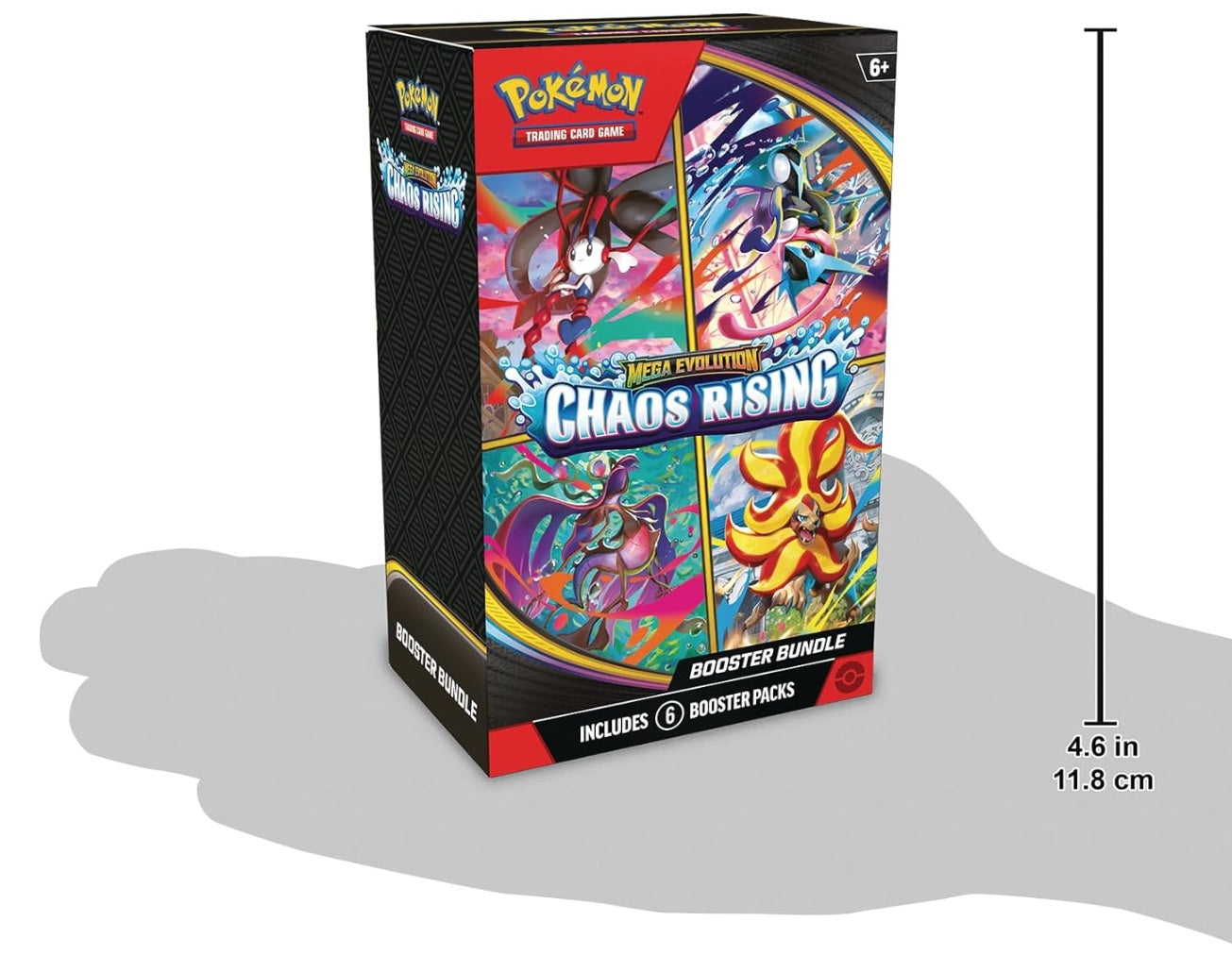 Pokémon TCG: Mega Evolution—Chaos Rising Booster Bundle Sealed