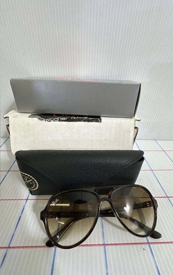 Ray-Ban aviator light Havana brown gradient cats 5000 4125 Sunglasses