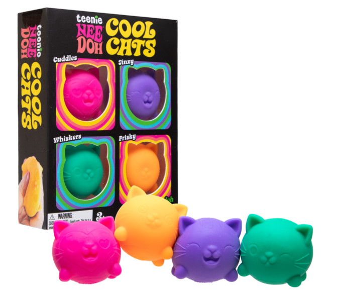TEENIE NEEDOH Cool Cats - 4 pack