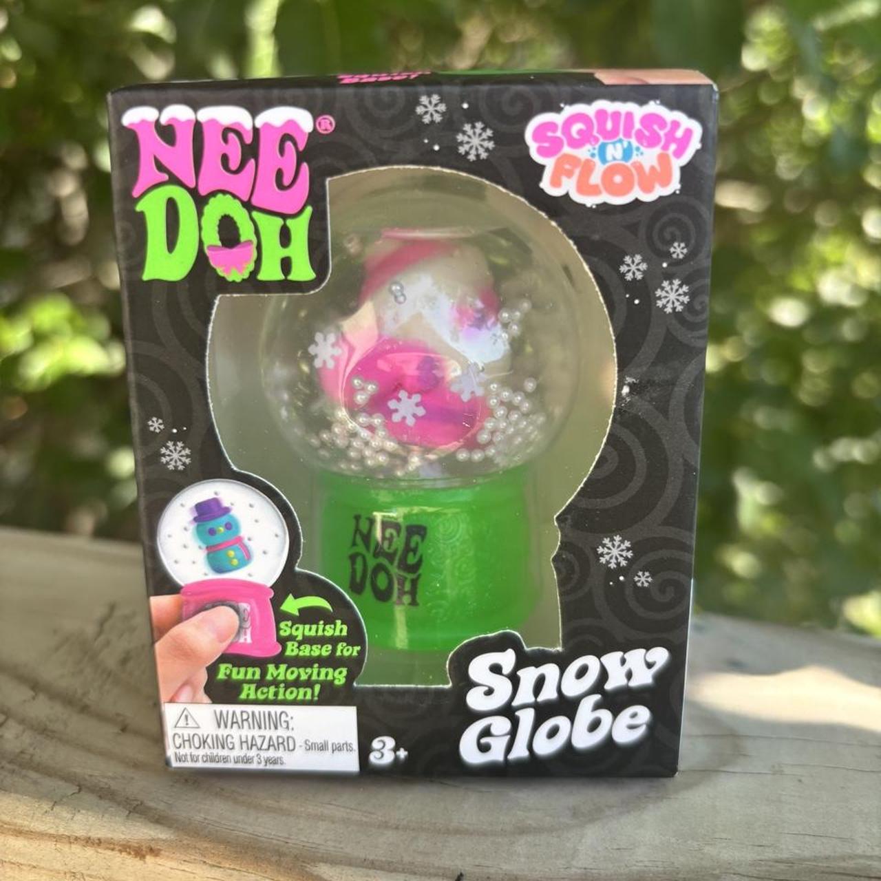 Needoh Squish N Flow Snow Globe *RARE* 2024