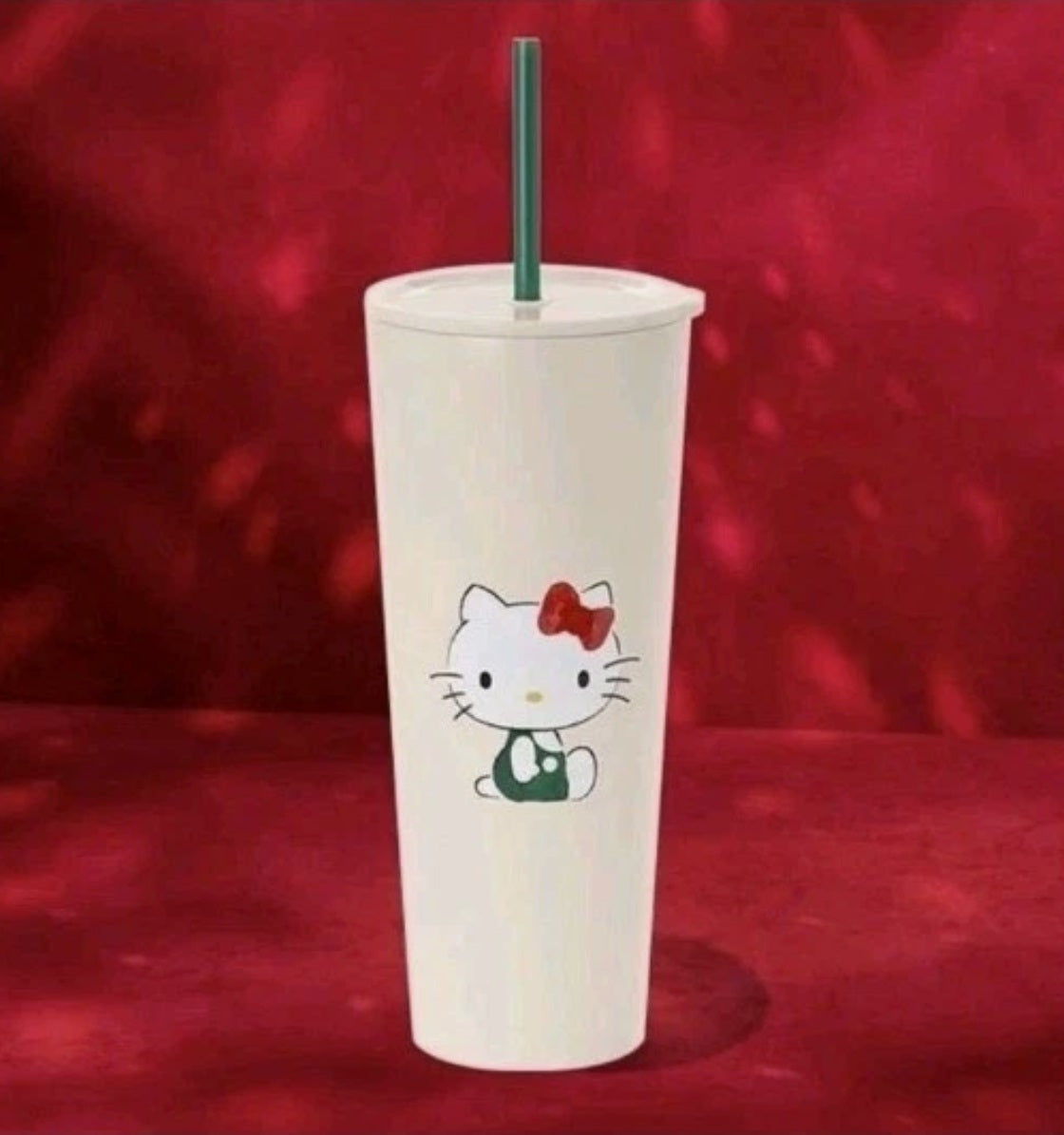 Starbucks Hello Kitty 2025 Holiday 26oz Cold Cup Stainless Steel Tumbler