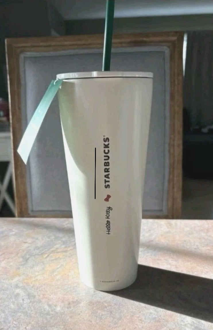 Starbucks Hello Kitty 2025 Holiday 26oz Cold Cup Stainless Steel Tumbler