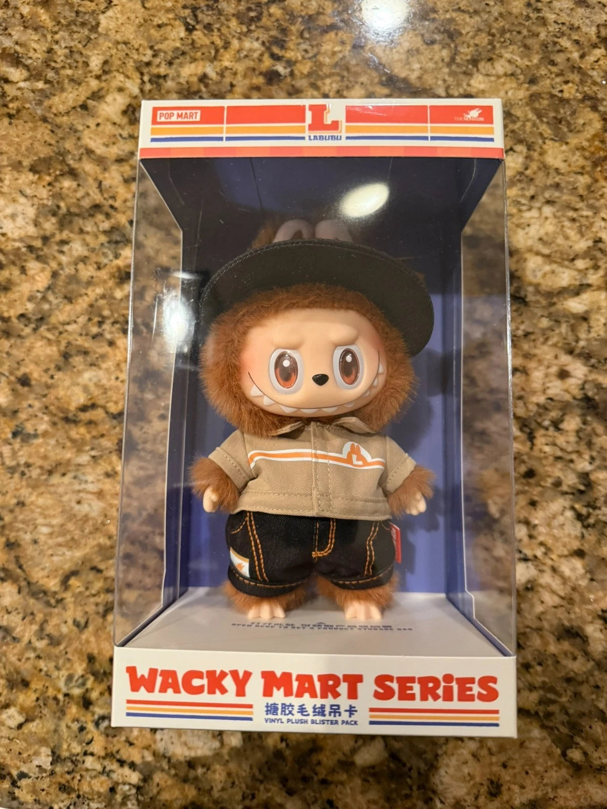 POP MART LABUBU THE MONSTERS Wacky Mart Series Vinyl Figure Shop Manager
