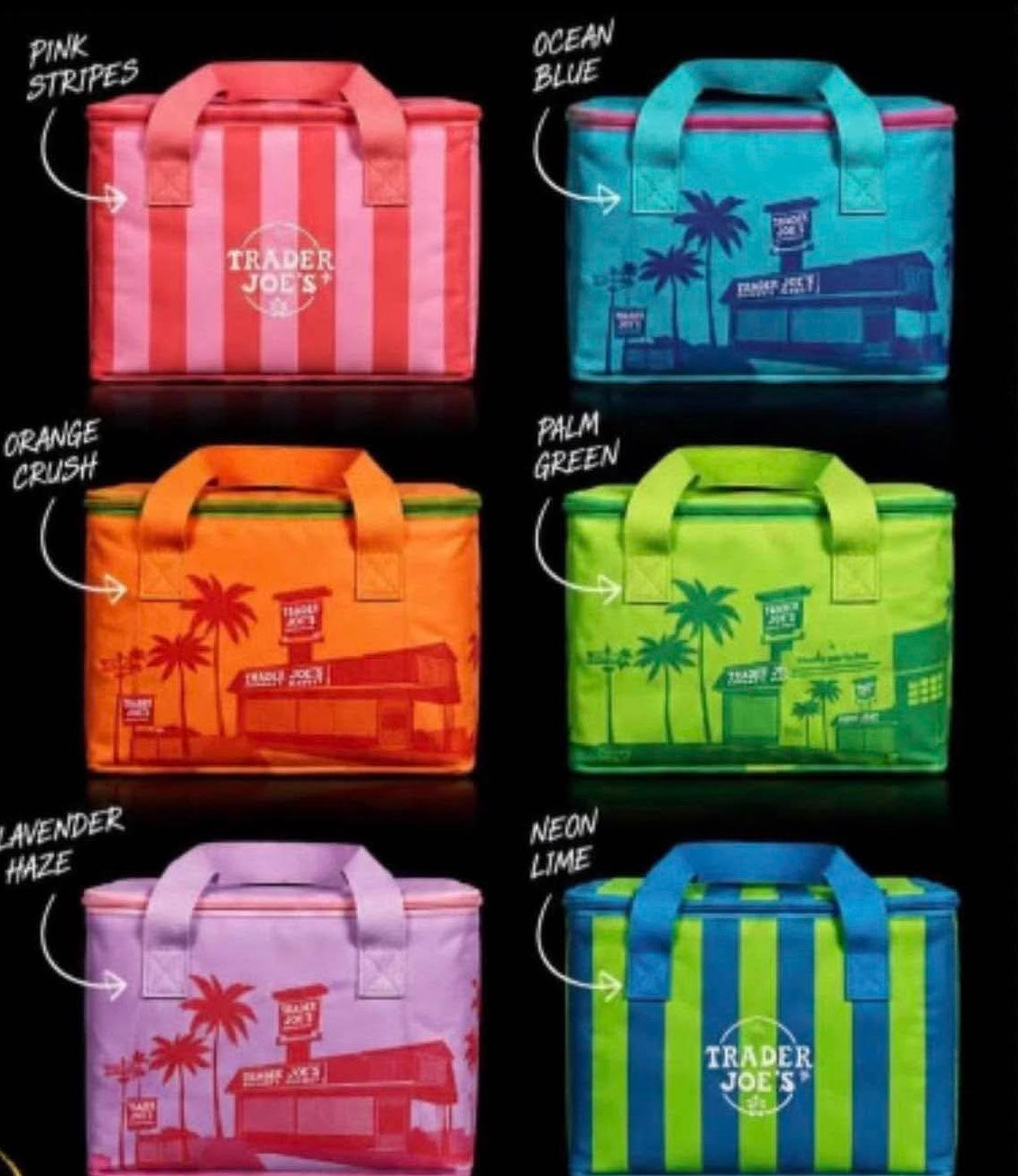 2026 Trader Joes Mini Insulated Totes (1 Insulated Tote)