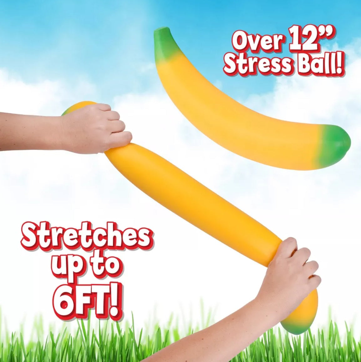 Squeeezy | Banana | Anxiety Relief | Squeezeable