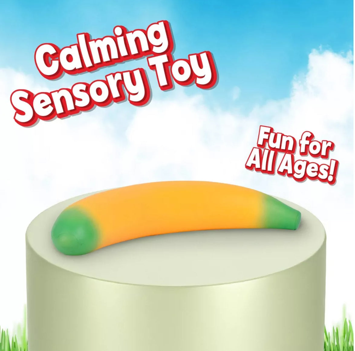 Squeeezy | Banana | Anxiety Relief | Squeezeable
