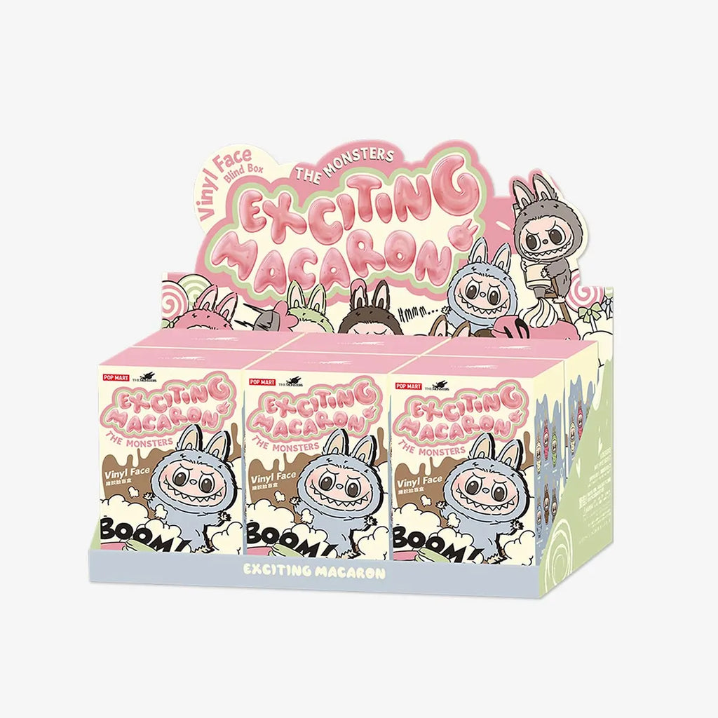 Pop Mart THE MONSTERS - Exciting Macaron Vinyl Face