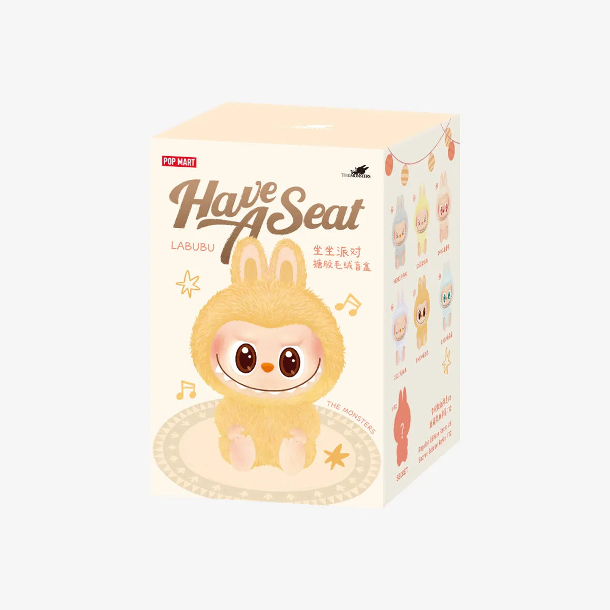 Pop Mart THE MONSTERS - Have A Seat Vinyl Plush