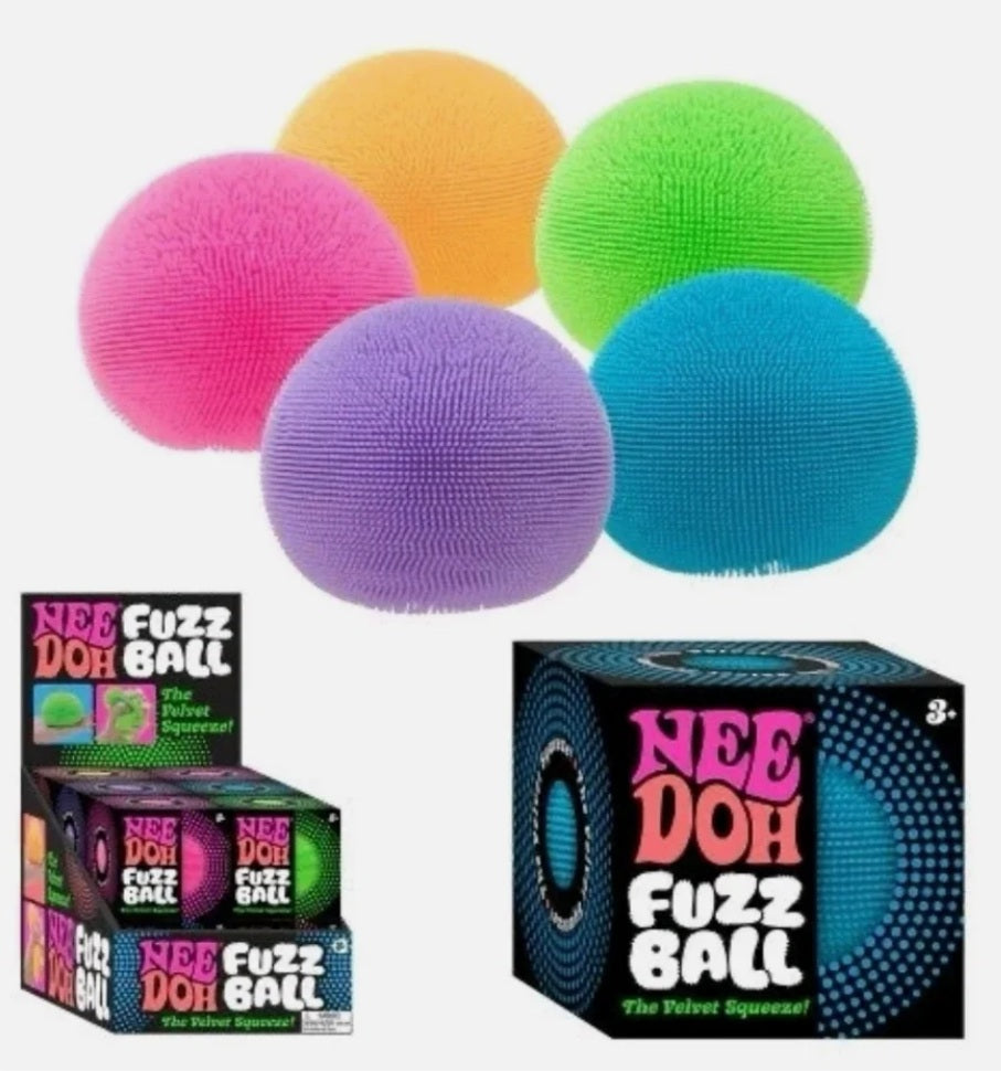 Needoh Fuzz Ball -  Velvet Squeeze