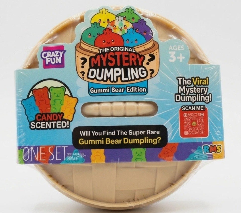 RMS Crazy Fun Squishy 🧸 Gummi Bear Edition 🧸 Mystery Dumpling Sealed