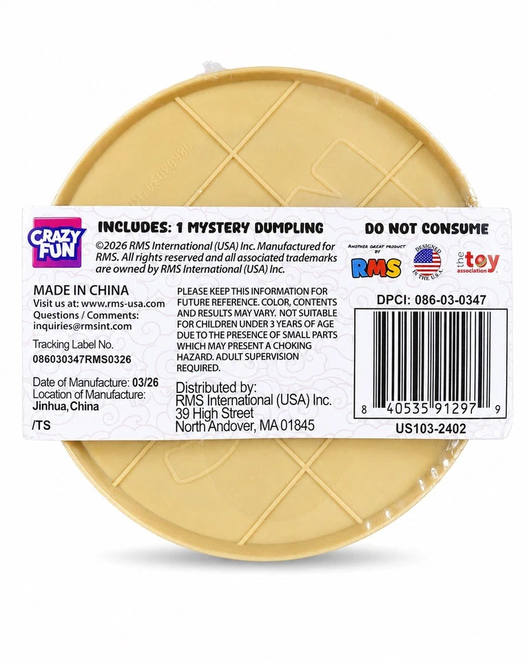 RMS The Original Mystery Squishy Dumpling The Viral Fidget Toy